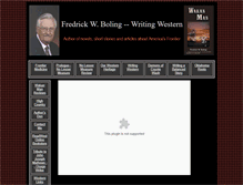 Tablet Screenshot of fredrickboling.com